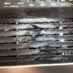 Dust on Computer Fan Inlet